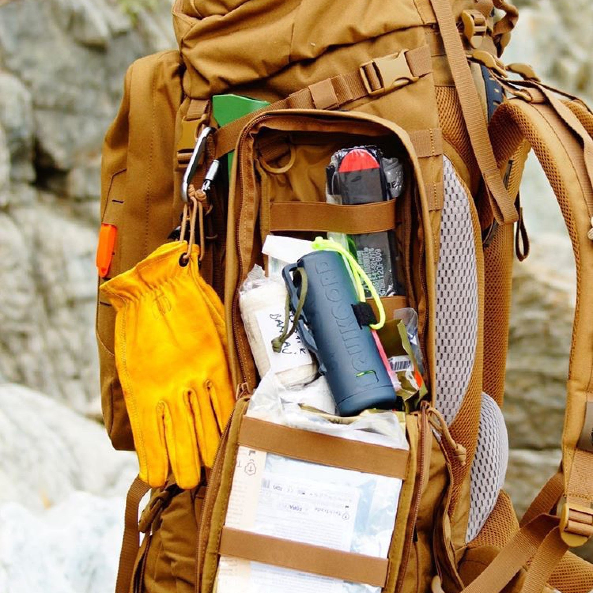 Paracord Rucksack Quikcord | Military inspired paracord essential